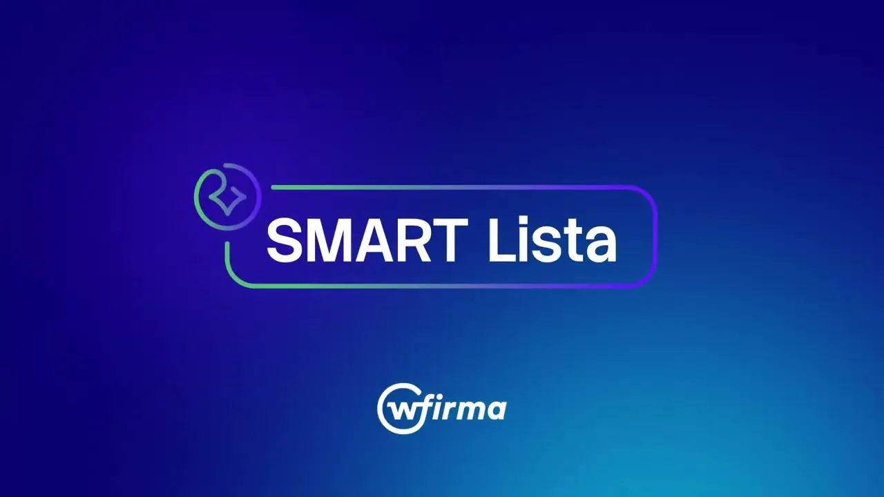 SMART Lista w wFirma