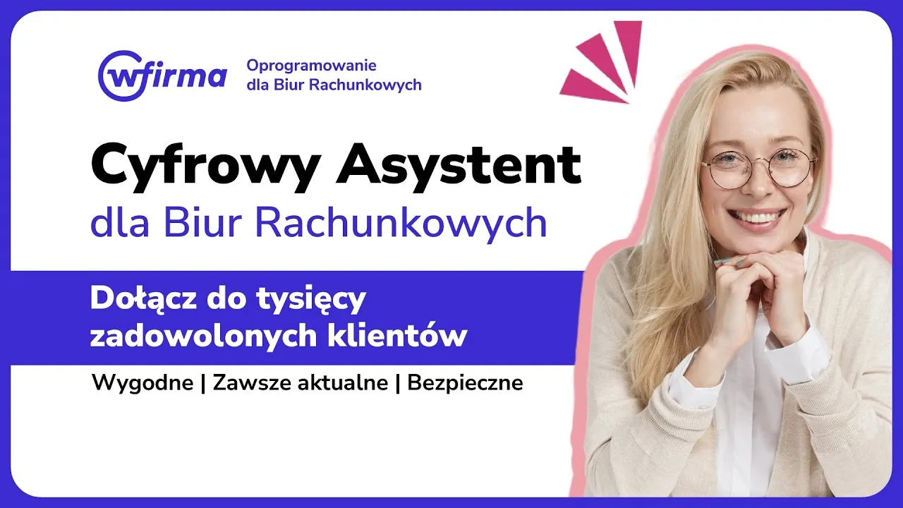 Webinar „Cyfrowy Asystent Księgowego dla biur rachunkowych" — wFirma