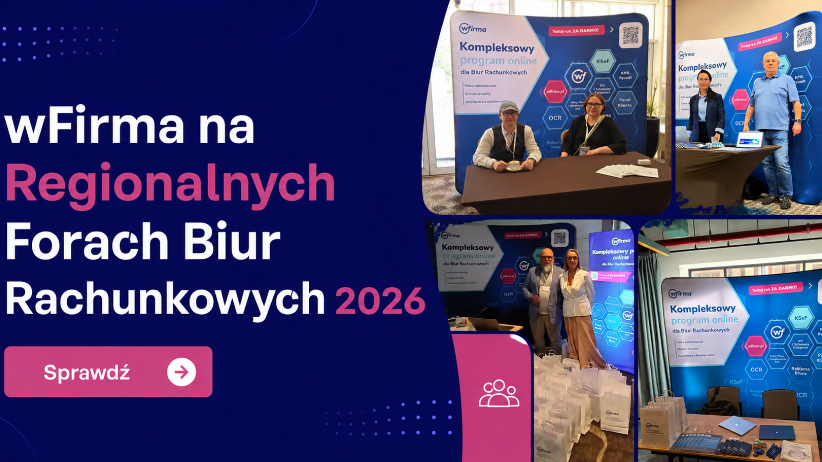 wFirma na Regionalnych Forach Biur Rachunkowych 2026