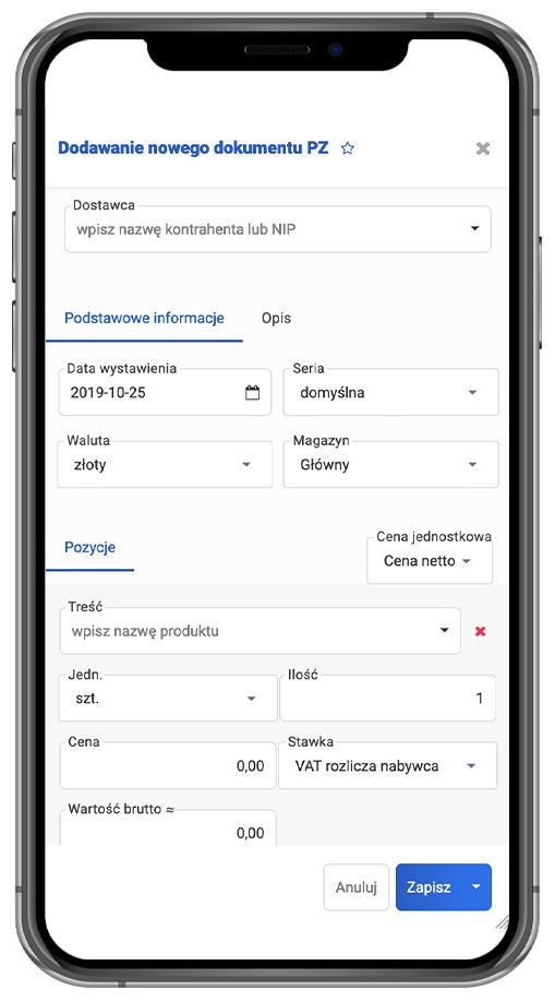 aktualizacja systemu wfirma.pl