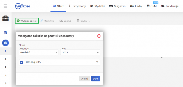 przejście z etatu na działalność a kwota wolna od podatku