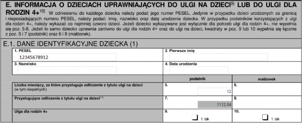 ulga na dzieci ulga na dzieci