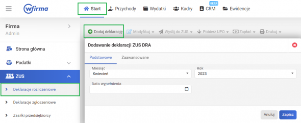 roczna składka zdrowotna