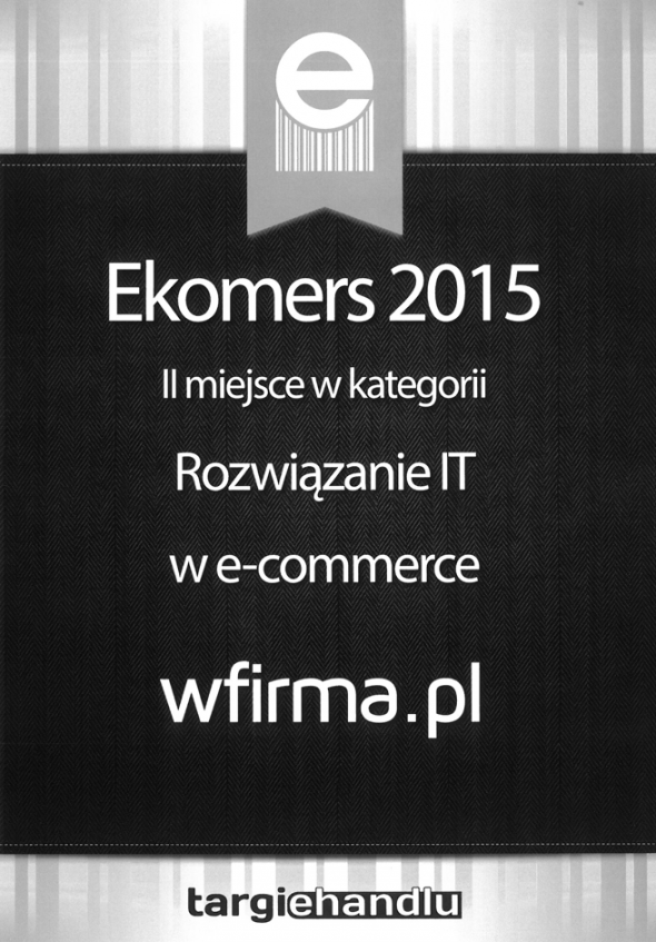 ekomersy 2015 dyplom