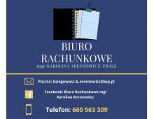 BIURO RACHUNKOWE  Karolina Arentowicz-Frasz