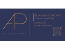 ”Ap Księgowość” Biuro Rachunkowe Anna Prawda
