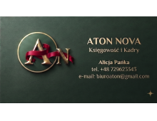 ATON NOVA - Księgowość, Kadry i Płace Alicja Pańka